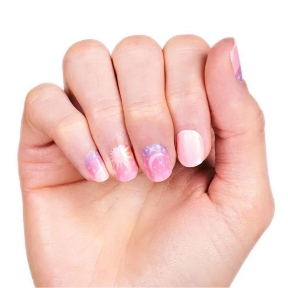 *Retired* Color Street: Star-Crossed | Sun Moon Pink Orange Blue Celestial - Picture 9 of 12